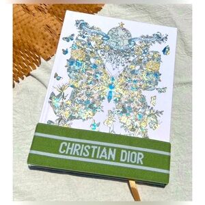 CHRISTIAN DIOR Butterfly Notebook - GREEN